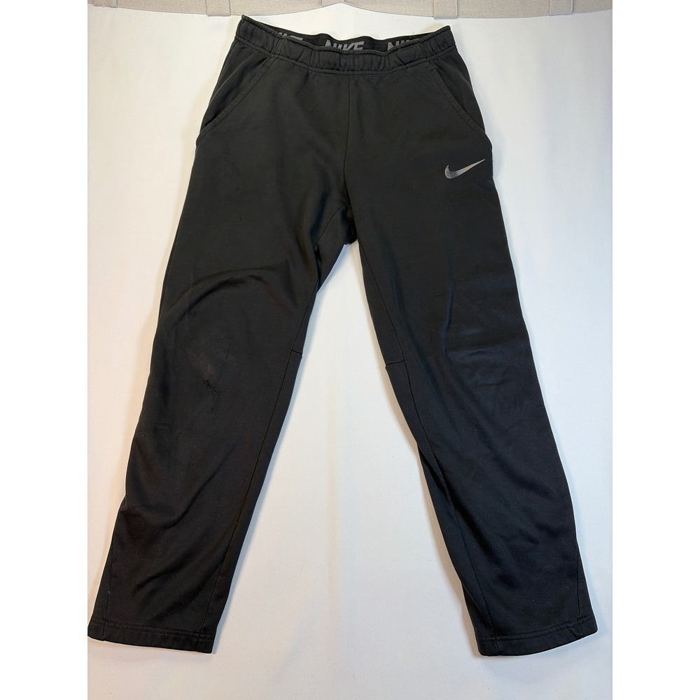Nike Dri-FIT Mens Training Pants Black Joggers Size M Sweatpants Activewear